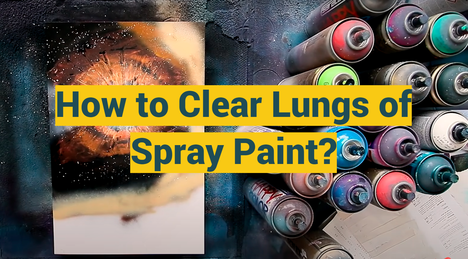 How to Clear Lungs of Spray Paint?
