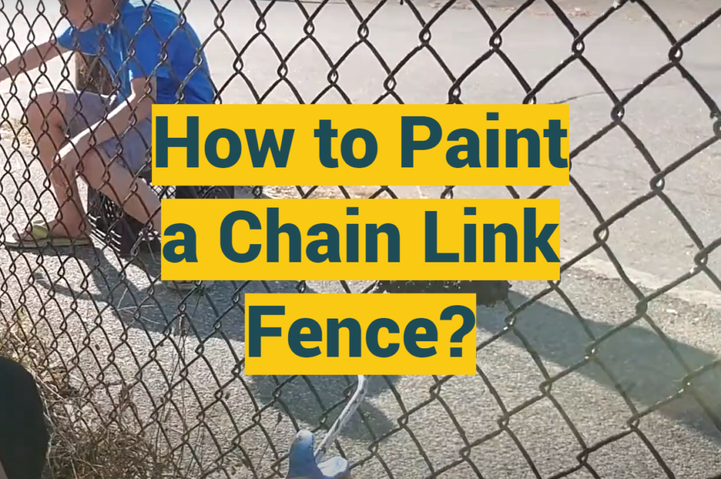 How to Paint a Chain Link Fence? ProfyPainter