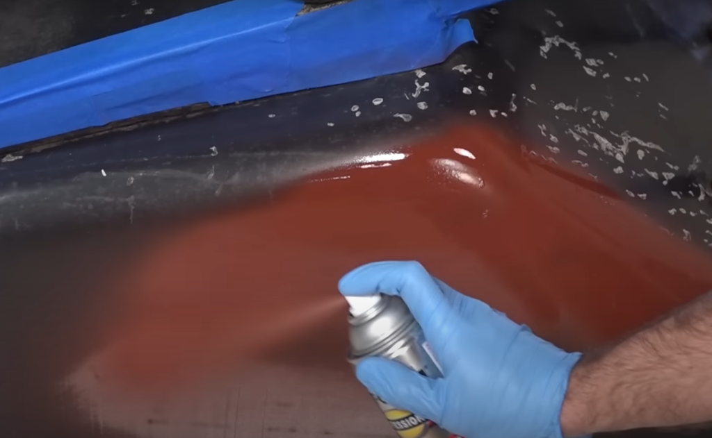 How to tell if an aerosol paint is waterborne or oilborne
