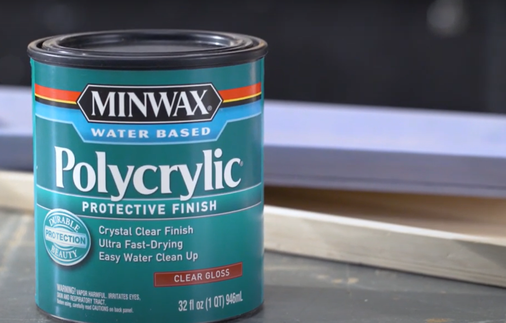 How To Apply Polycrylic Over Paint?
