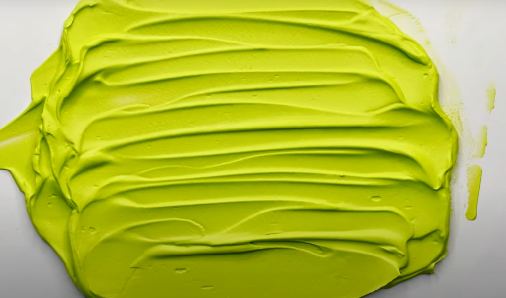 Making Lime Green Paint without Blue Paint